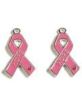 Breast Cancer Awareness Warrior Pink Alloy Pendant Accessory(Two Pack)