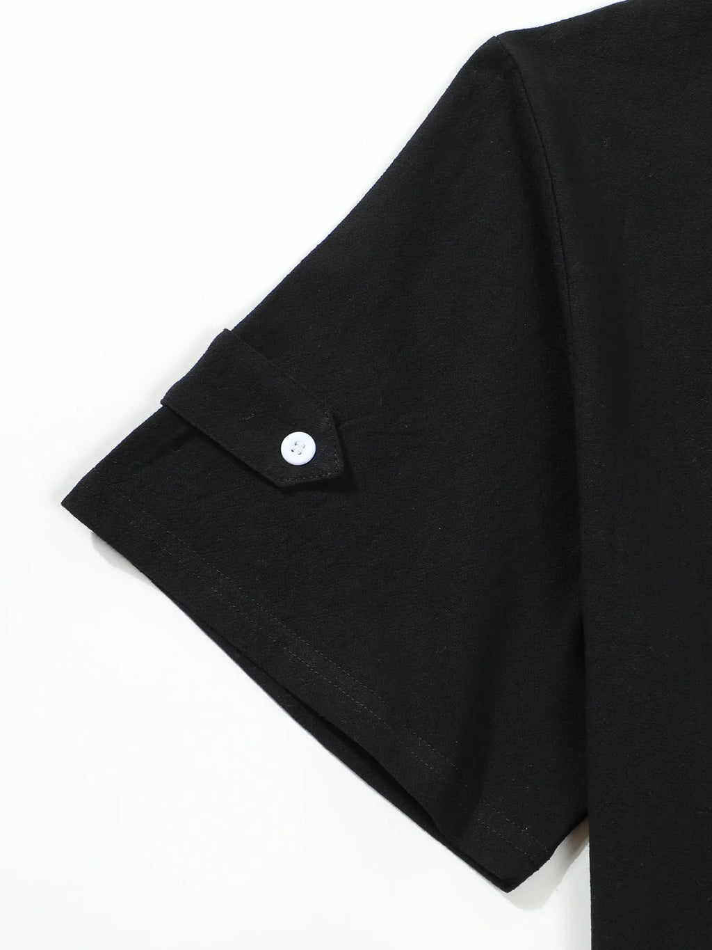 Men's Casual V-Neck Short-Sleeve Shirt