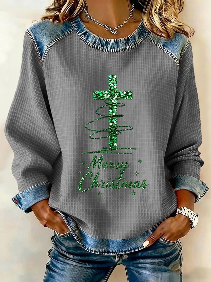 Women's Christmas Faith Casual Sweatshirt