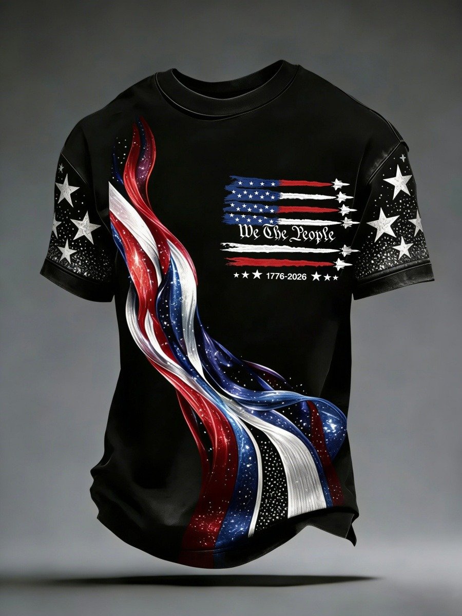 Men's  250th Anniversary Print T-Shirt