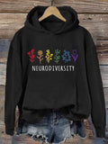Women's Autism Awareness Neurodiversity  Hoodie