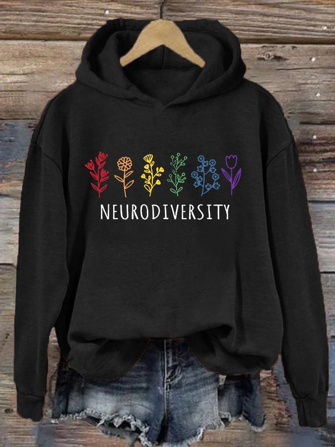 Women's Autism Awareness Neurodiversity  Hoodie