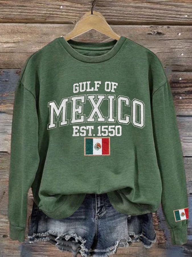 Women'S Gulf Of Mexico Print Sweatshirt