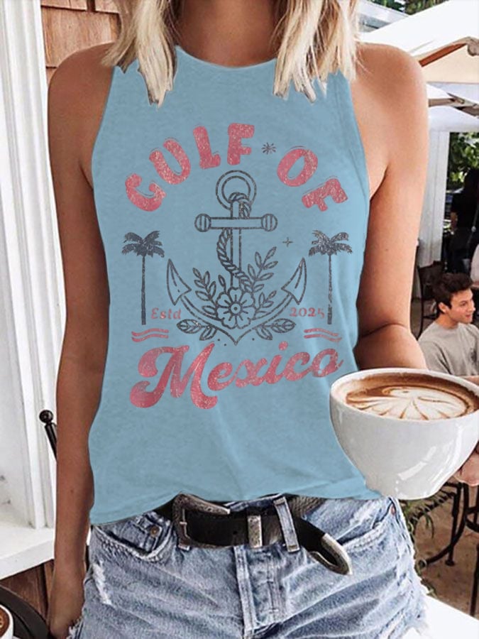 Women's Gulf of Mexico Est 2025 Print Vest
