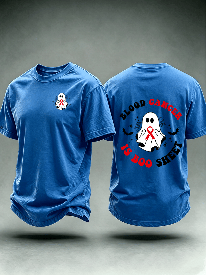 Men's BLOOD CANCER Print T-Shirt