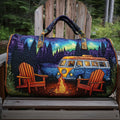 Hippie Van Quilted Duffle Bag