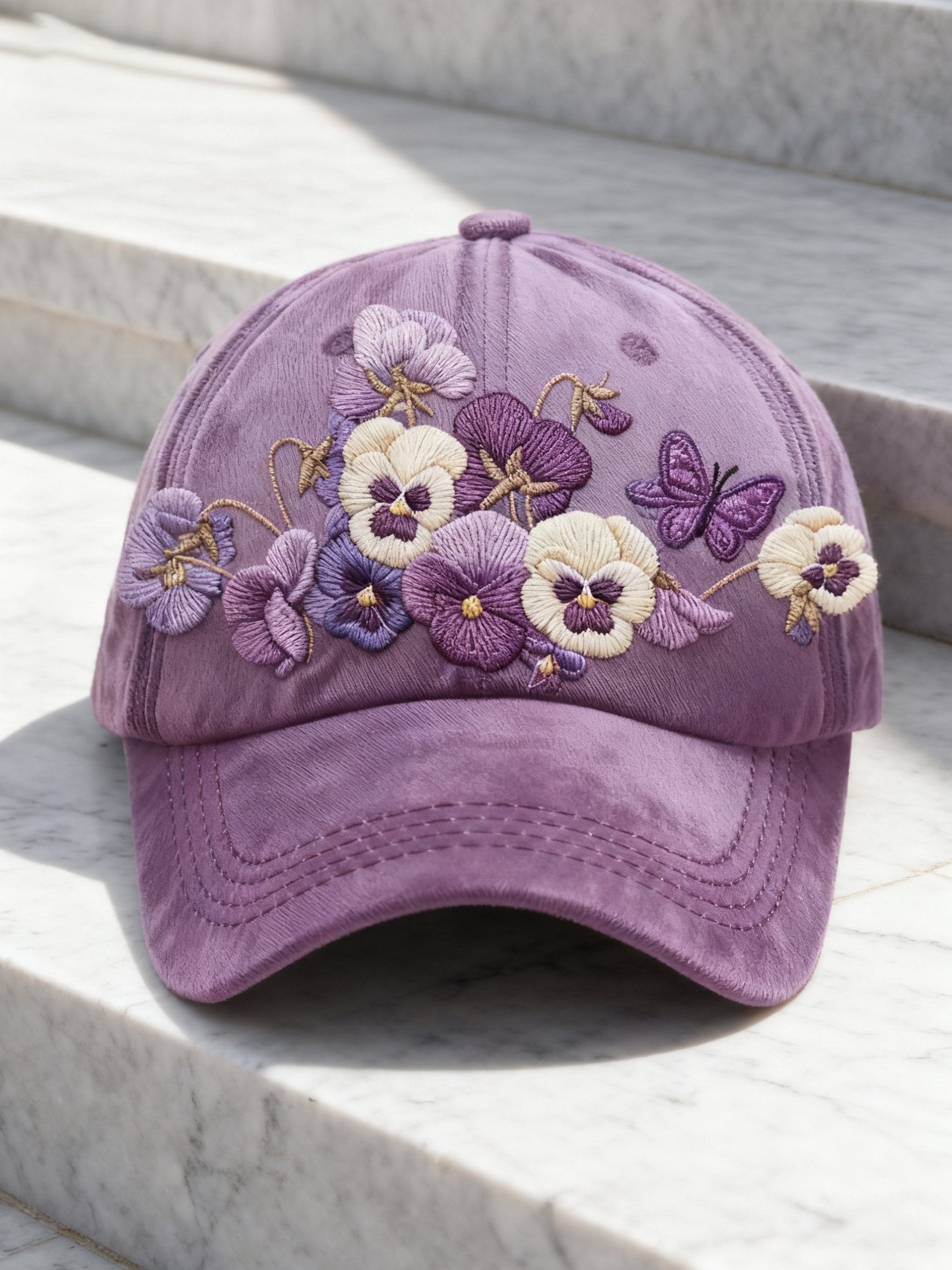 Women's Retro Bohemian Floral Print Casual Hat