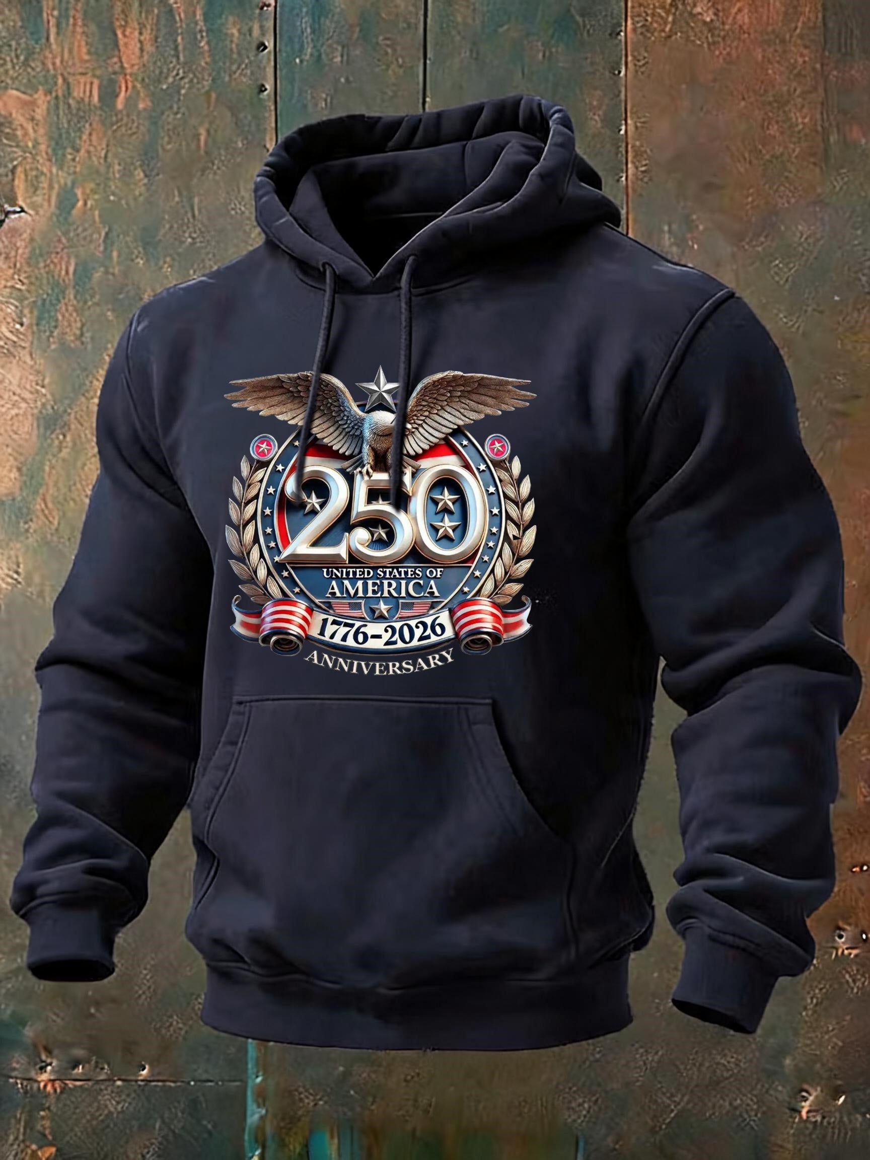 America 250th Anniversary Classic Cotton Hoodie