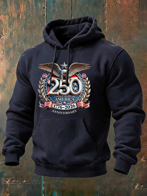 America 250th Anniversary Classic Cotton Hoodie