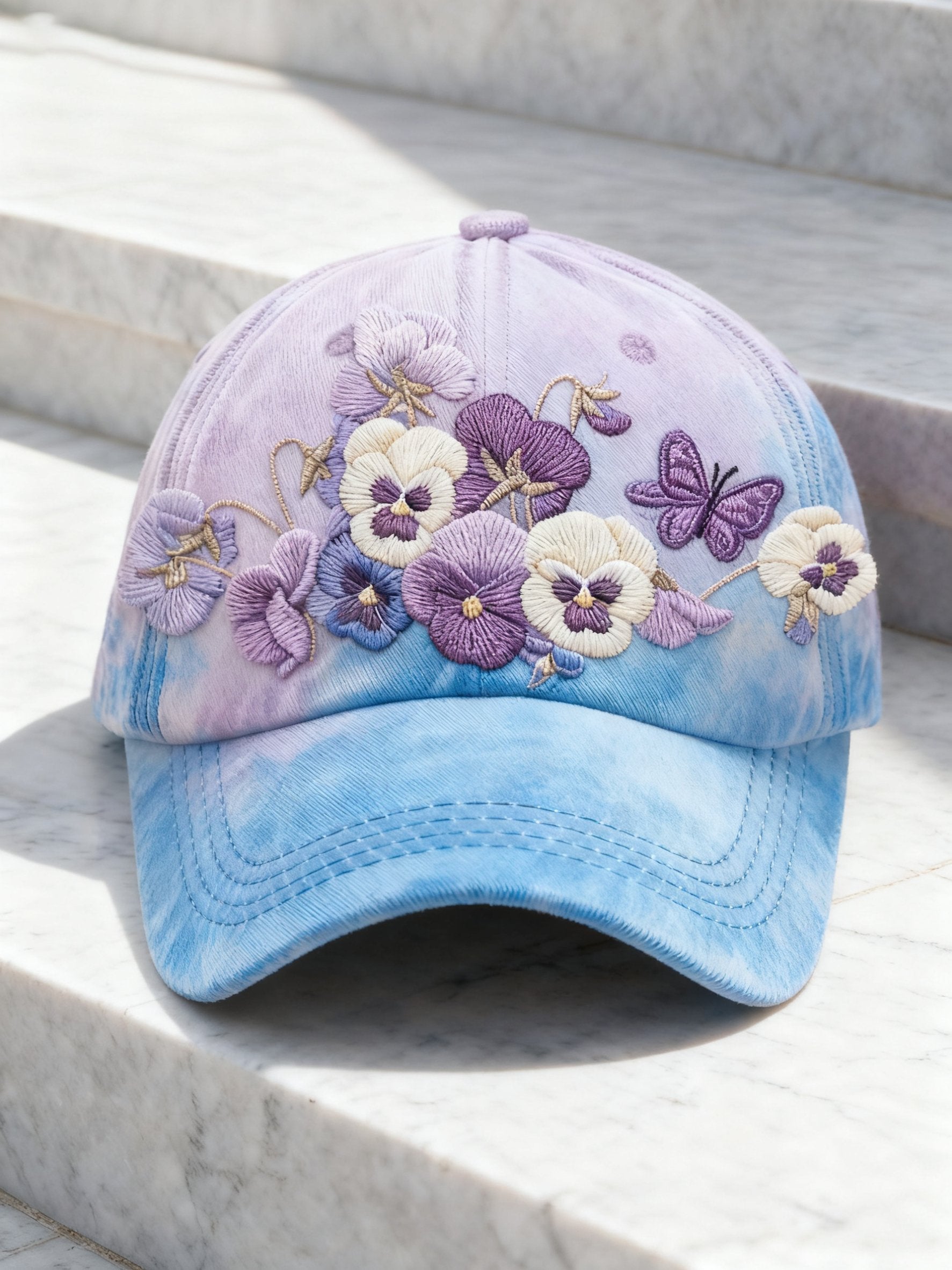 Women's Retro Bohemian Floral Print Casual Hat