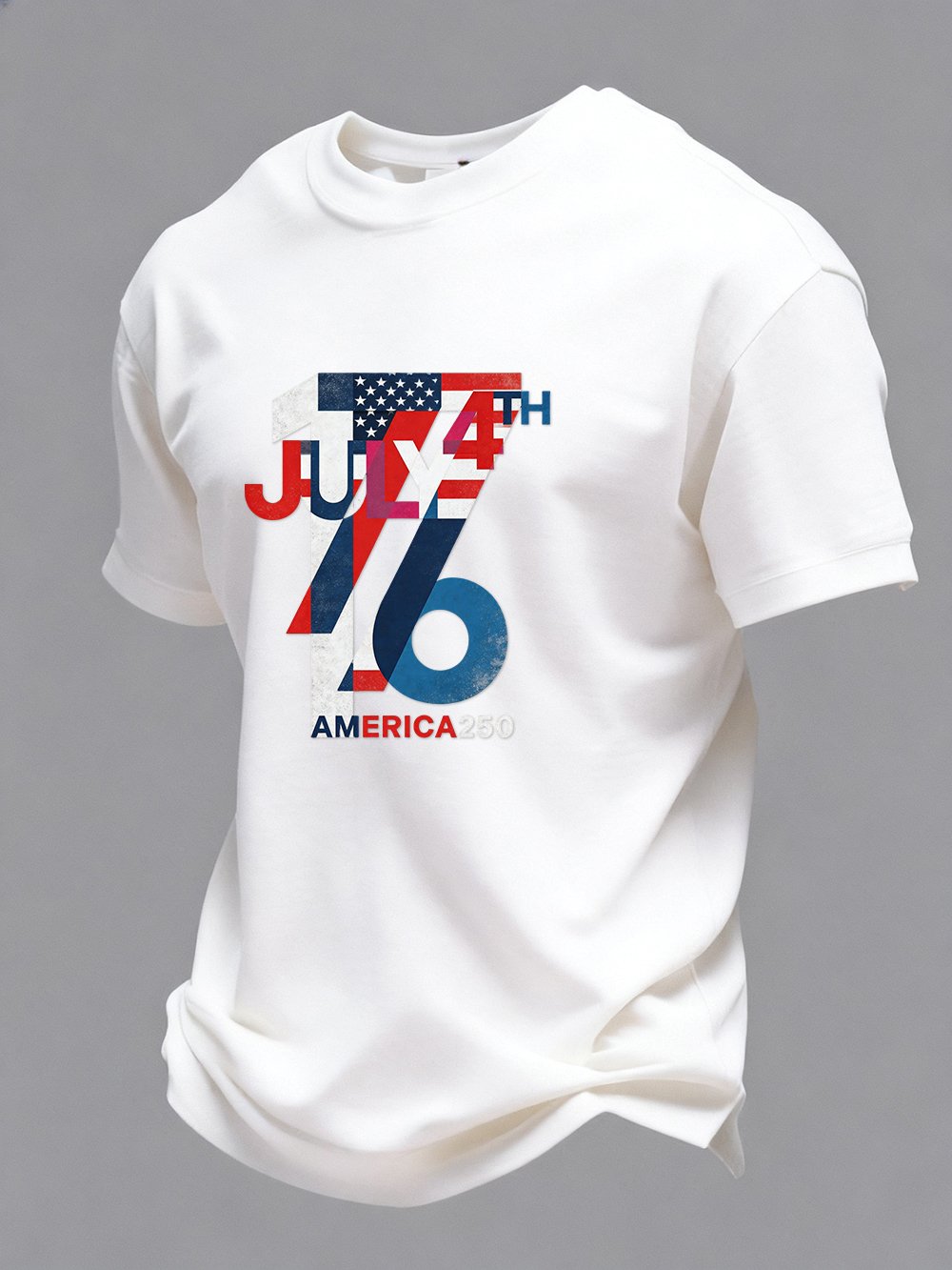 Men's U.S. 250th Anniversary Crew Neck Short-Sleeve T-Shirt
