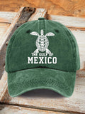 Retro Gulf Of Mexico Stay Salty And Resist Printed Baseball Cap