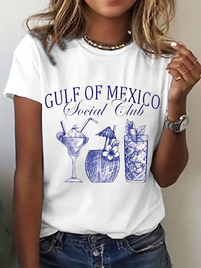 Women's Gulf of Mexico Print T-shirt