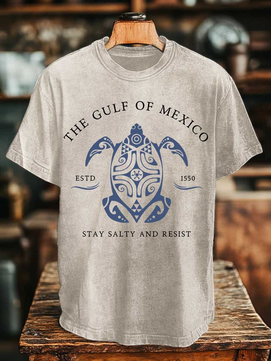 Men's Gulf Of Mexico Print T-shirt