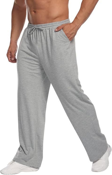 Men's Loose Fitting Casual Pants for Relaxed Fit Oversize Clothing Comfortable Drawstring Lounge