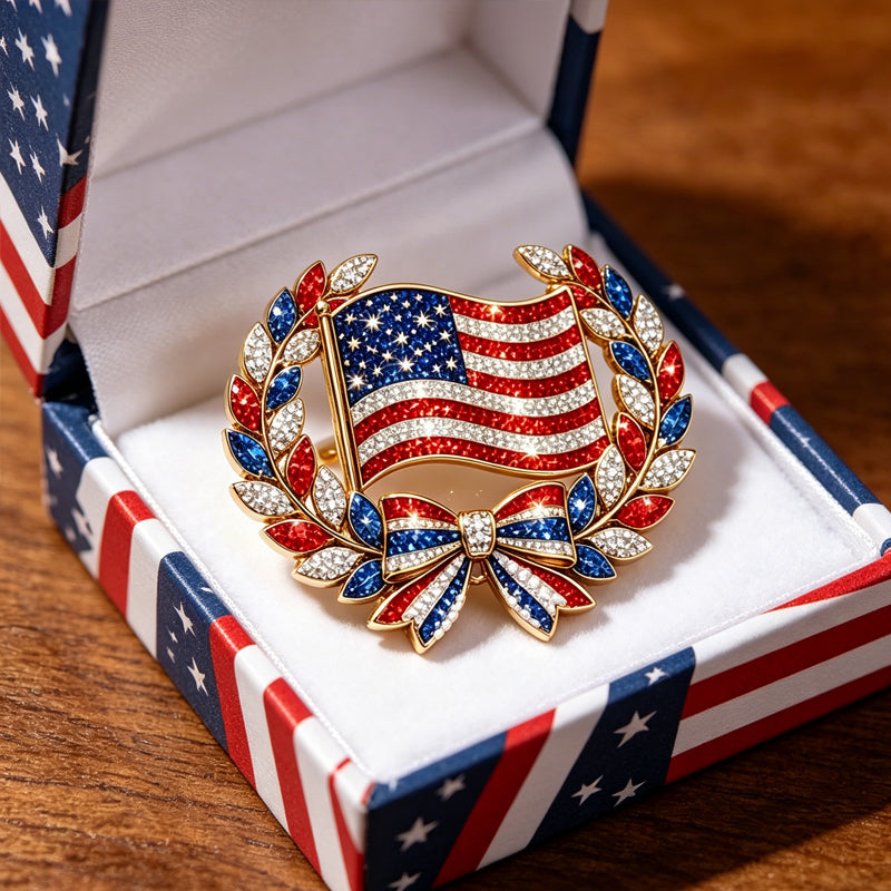 US 250th Anniversary Commemorative Brooch