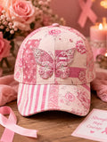 Women'S Breast Cancer Awareness Art Print Cap