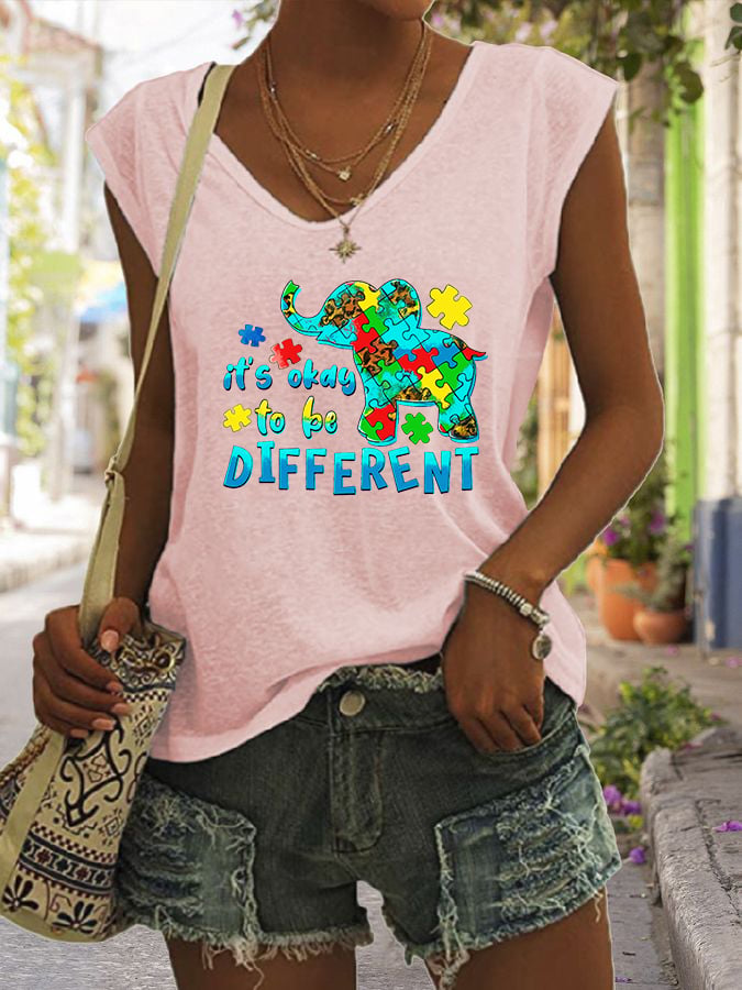 Women's  It's Ok To Be Different T-Shirt