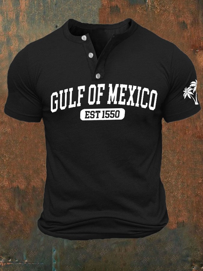 Men's Gulf Of Mexico Print T-Shirt