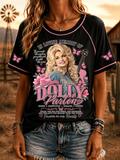 Country Music Queen Commemorative Print T-Shirt