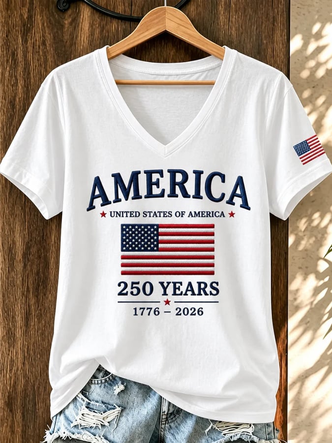 Women's Casual Print Short-Sleeve T-Shirt