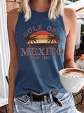 Women's Gulf of Mexico Est 1550 Print Vest