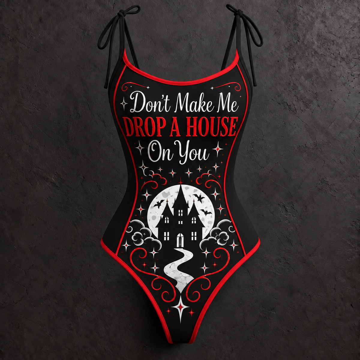 Women's Halloween Don't Make Me Drop A House On You Print Art Hoodie Two-piece Set