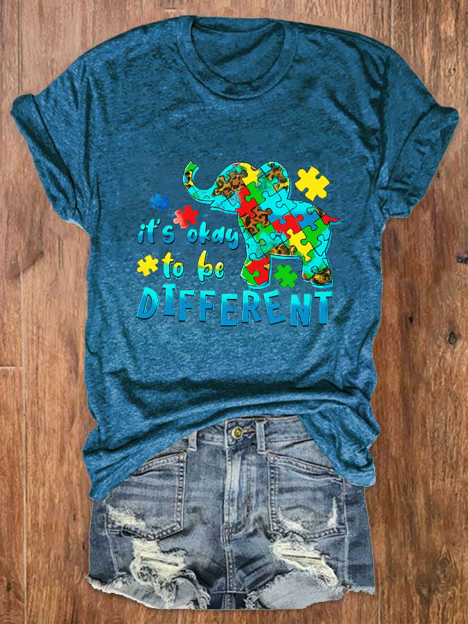 Women's It's Ok To Be Different Short Sleeve T-Shirt