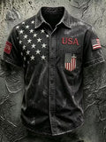 Men'S Short-Sleeve Shirt For The 250th Anniversary Of The United States