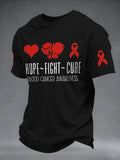 Men's Retro Print Short-Sleeve T-Shirt