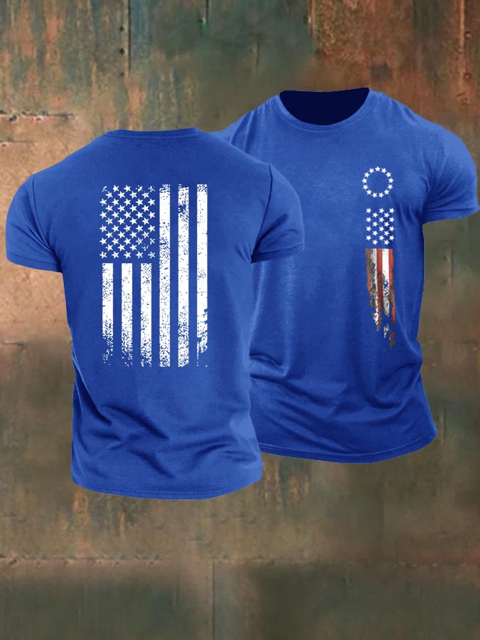 250th Anniversary Pattern 100% Cotton T-Shirt