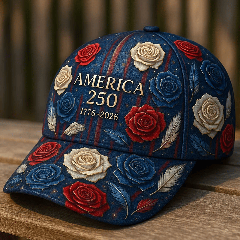 Unisex 250th Anniversary of the United States Print Hat