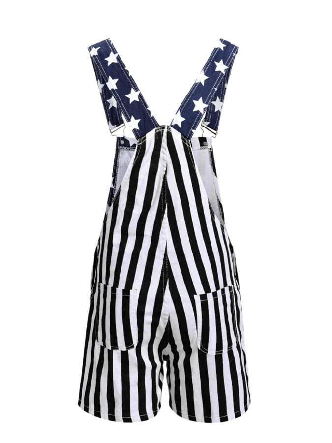 Men's Retro Independence Day Overalls