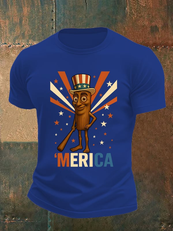 Men's MERICA Print T-Shirt