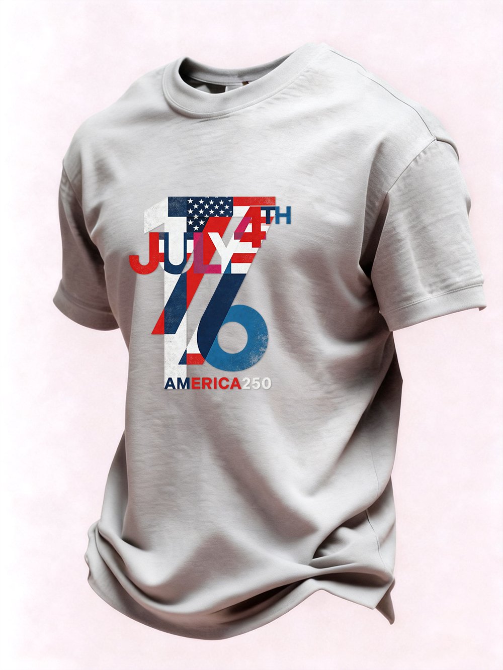 Men's U.S. 250th Anniversary Crew Neck Short-Sleeve T-Shirt