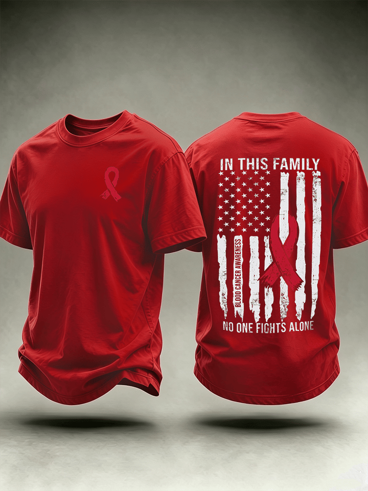 Men's Blood Cancer Awareness Shirt