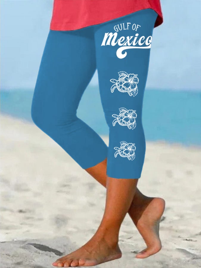Women's Gulf of Mexico Printed Leggings
