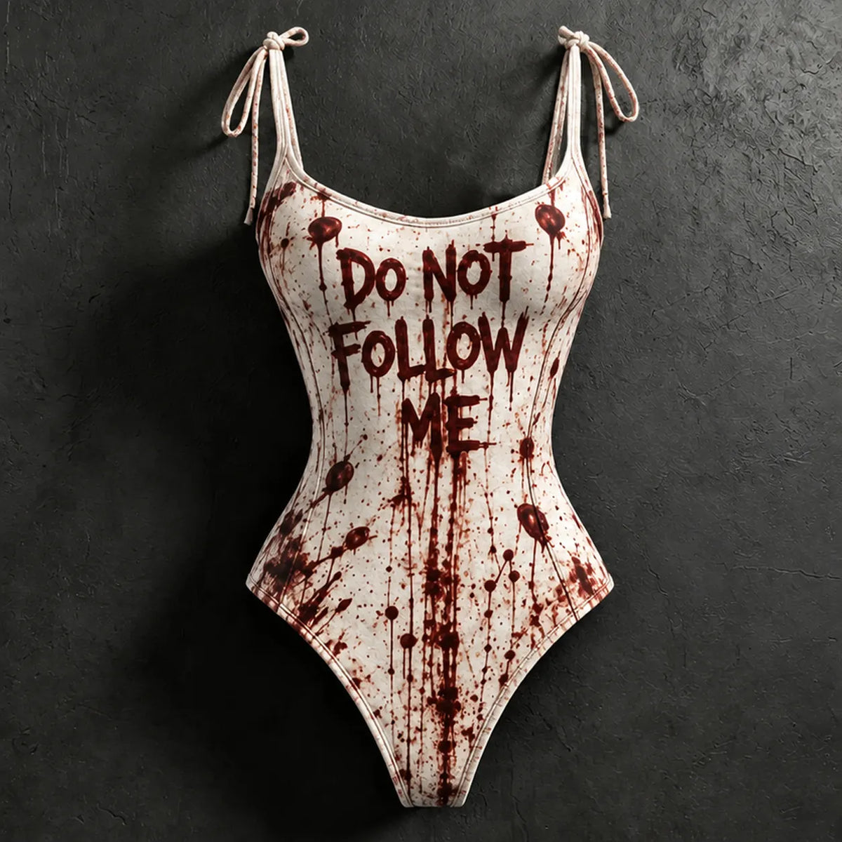 Women's Halloween Do Not Follow Me Print Hoodie Two Piece Set