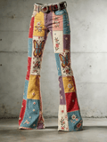 Women's Casual Printed Trousers