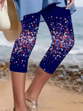 Women's Vintage Flag Print Leggings