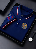 Men's Vintage America 250th Anniversary Print Polo Shirt
