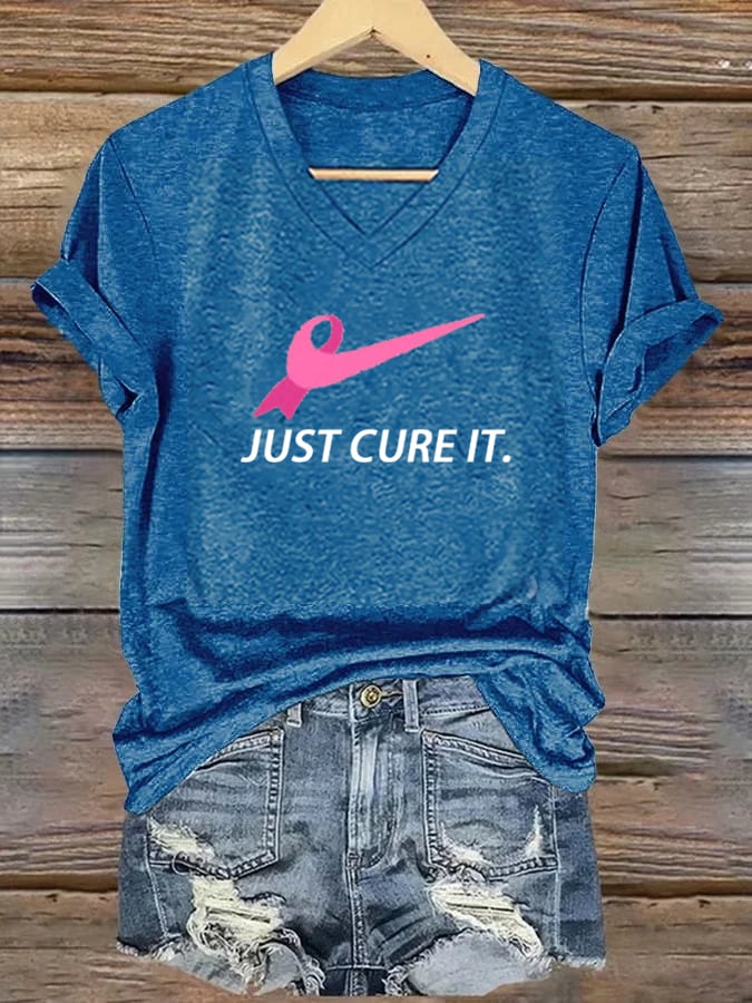 Women's  JUST CURE IT Print T-Shirt