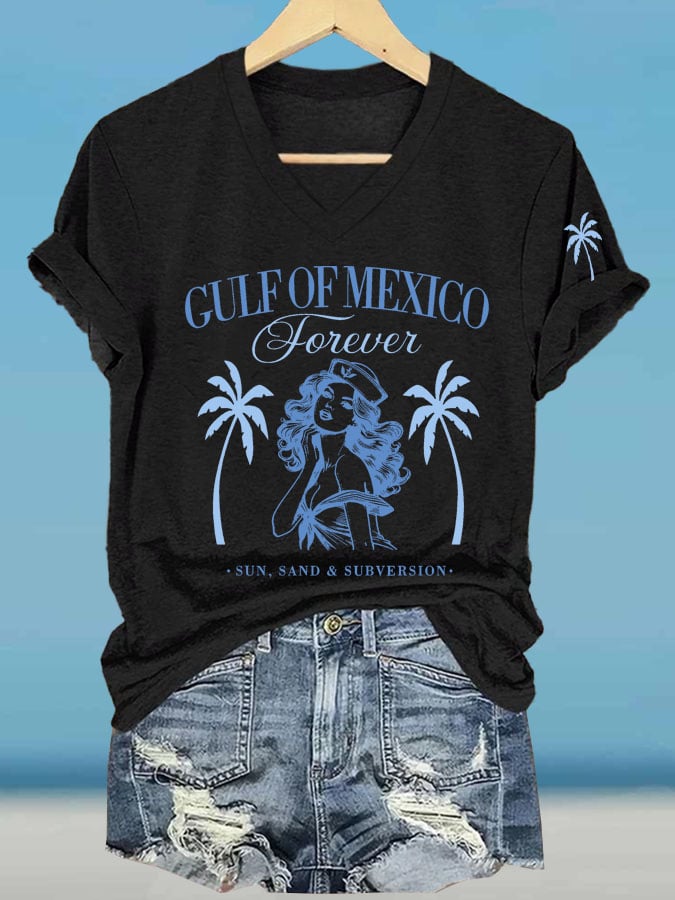 Women's Gulf Of Mexico Printed T-Shirt