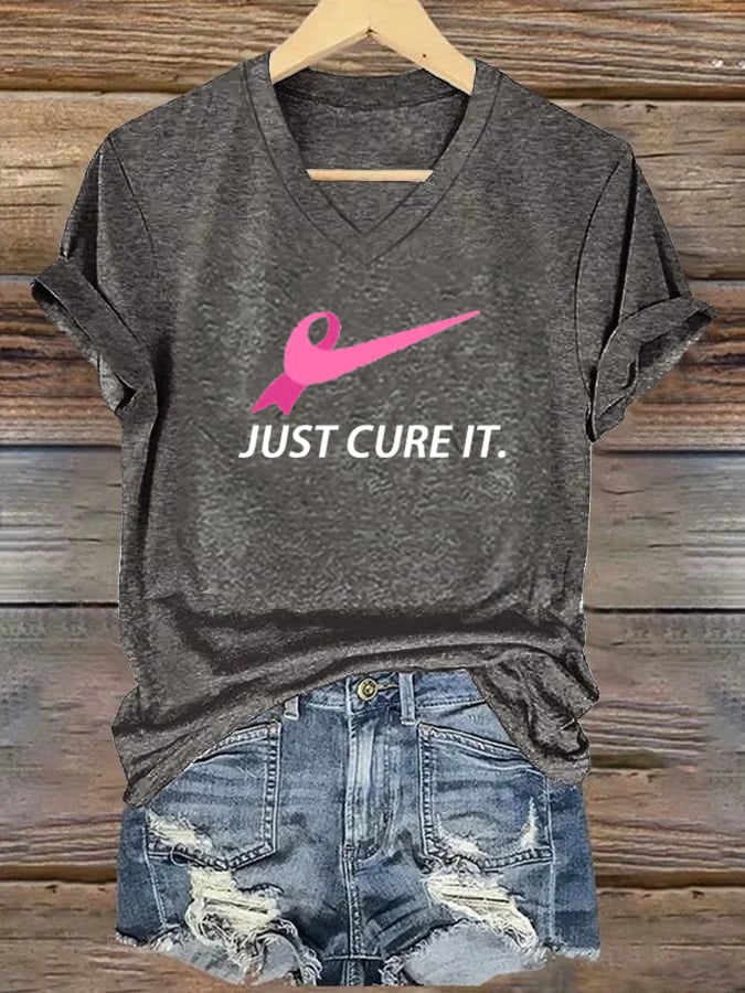 Women's  JUST CURE IT Print T-Shirt