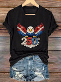 Women's America 250th Anniversary Eagle Wings T-shirt
