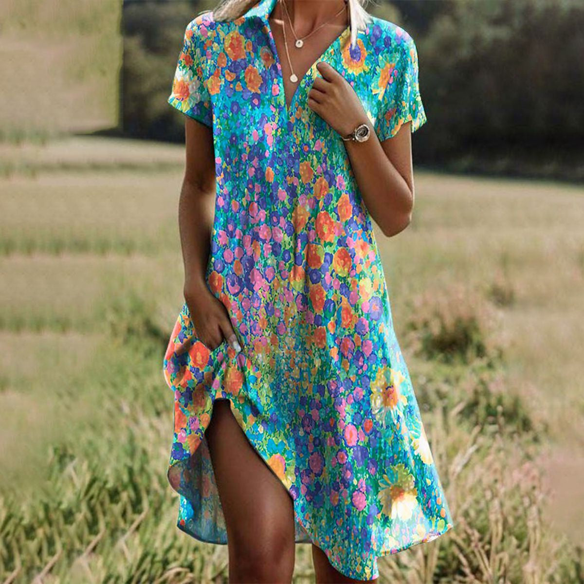 Trendy and Comfortable Summer Dress
