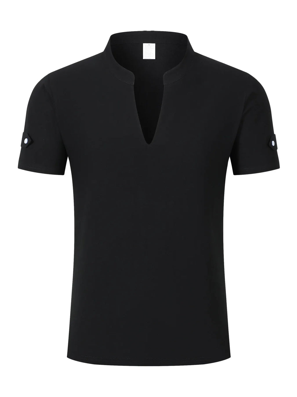 Men's Casual V-Neck Short-Sleeve Shirt