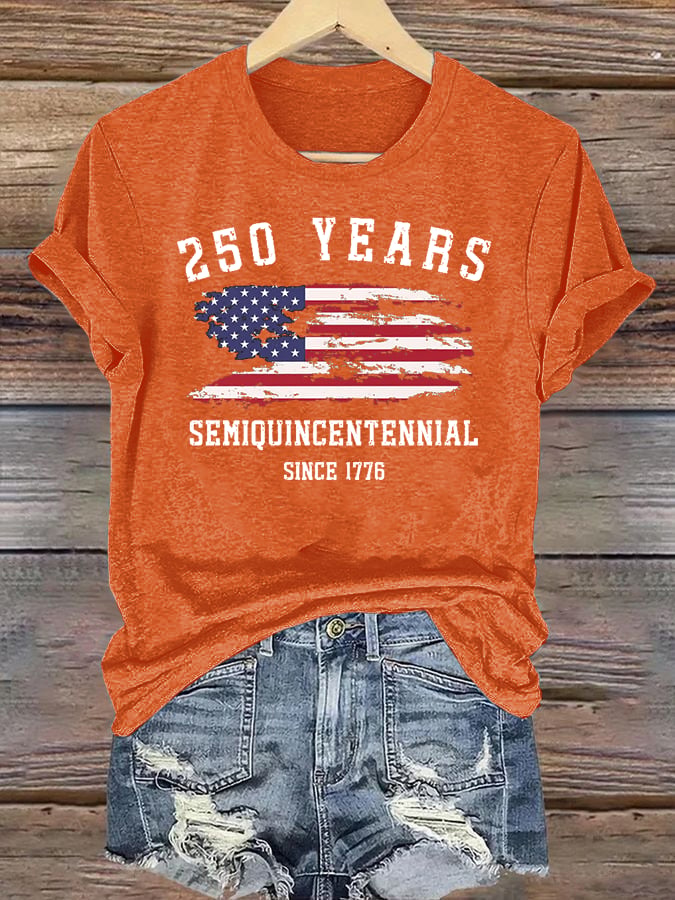Women's  250 Years Semiquincentennial Since 1776 T-Shirt