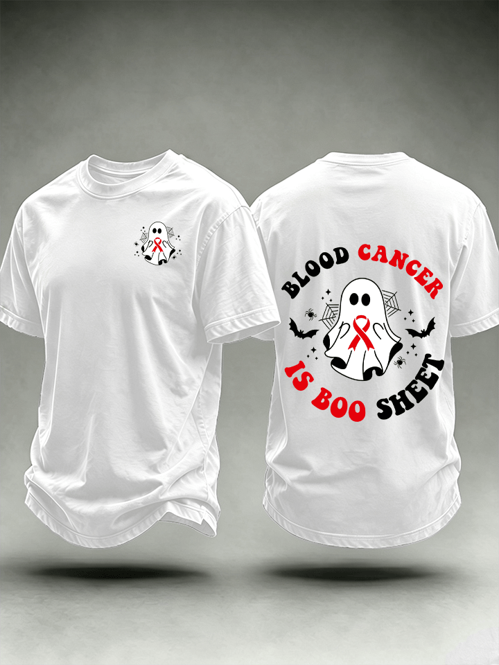 Men's BLOOD CANCER Print T-Shirt