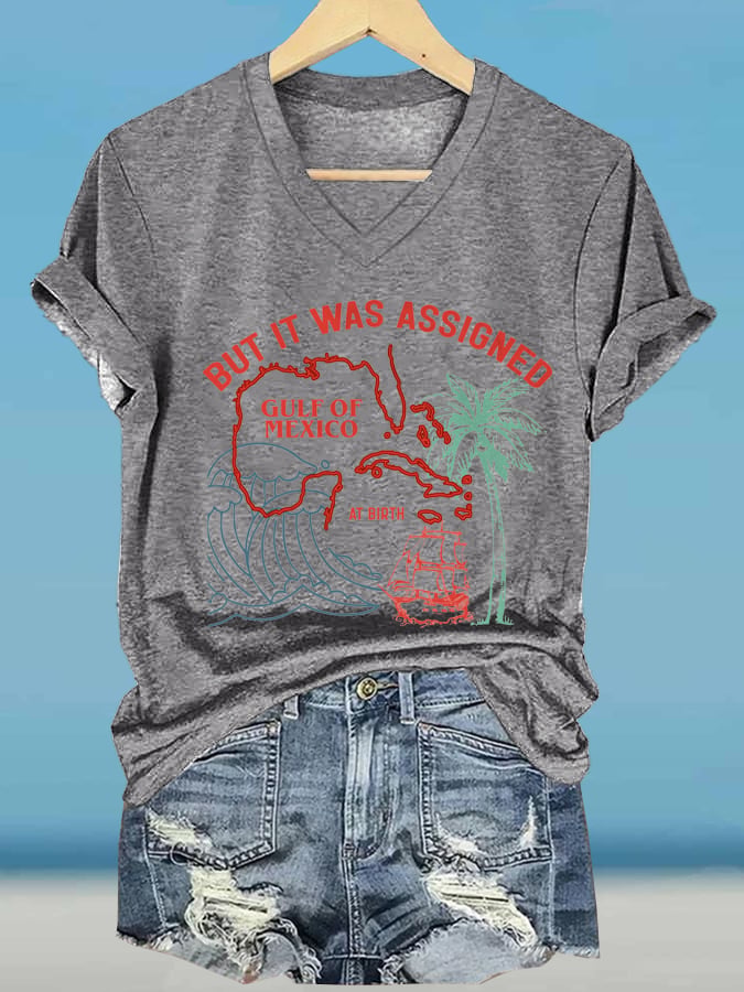 Women's Gulf Of Mexico Printed T-Shirt